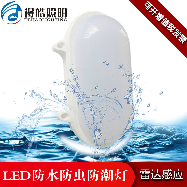 中山LED雷达感应防水壁灯