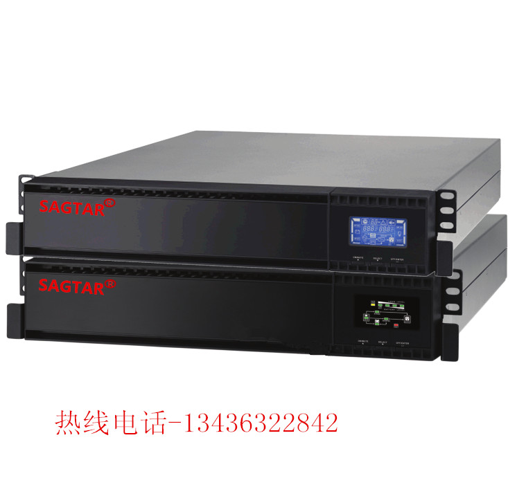 美国山特C2KRS UPS电源 机架式长效机 2KVA负荷1600W 外接蓄电池