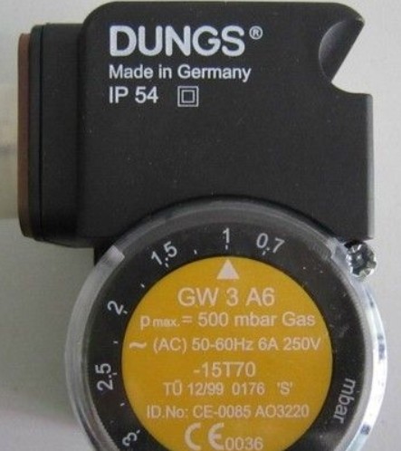 德国DUNGS冬斯燃气压力开关GW3A6