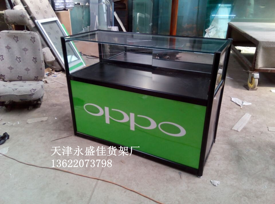 天津精品柜台通讯手机玻璃展示柜小电器展示架展柜