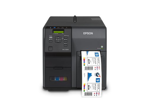   爱普生Epson TM-C7520G 工业级高速全彩色标签打印机