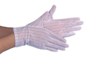 东莞厂家直销防静电条纹手套全国供货