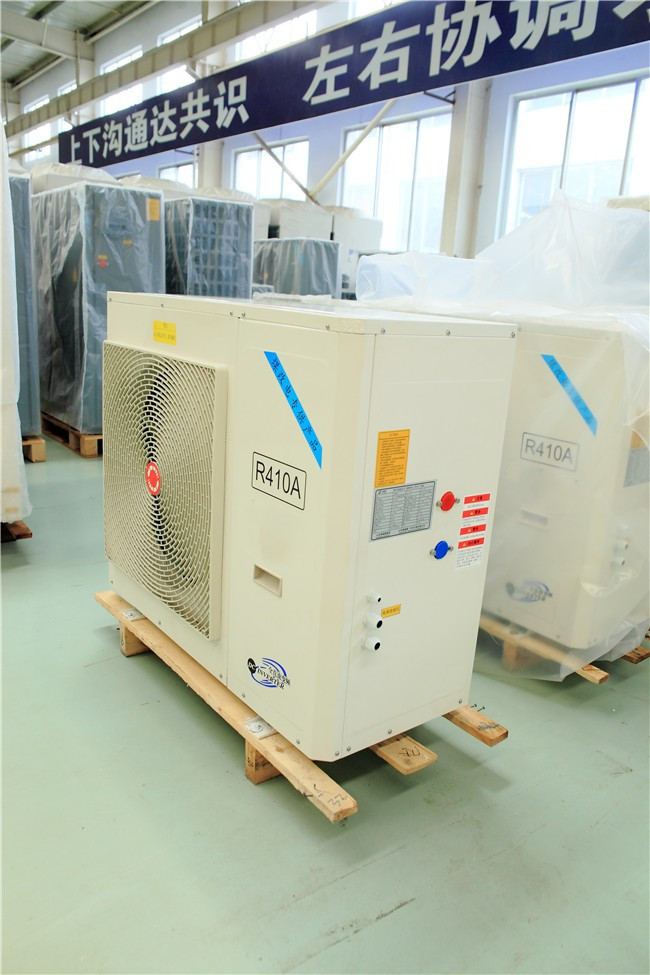 商用煤改电空气源热泵采暖+制冷+用水-汇合空调