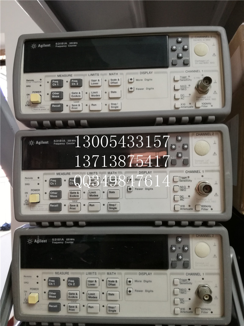 KEYSIGHT 53181A 射频计数器 安捷伦53181A 二手高精度频率计