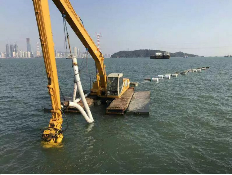 水陆两用挖掘机液压抽沙泵、江河湖海清淤泵