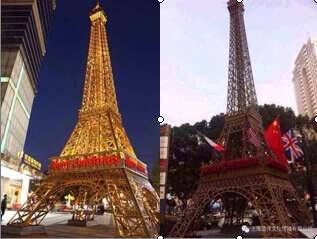 世界微景观现货 巴黎铁塔定制出售