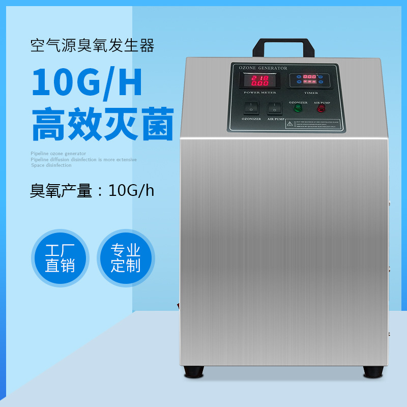 食品厂臭氧发生器 广州臭氧发生器厂家 DNA-10G臭氧消毒机