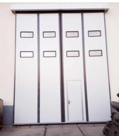 连云港工业折叠门,标准车间门,卷帘门,PVC快速门,工厂大门