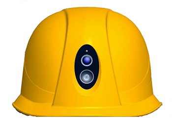 无线4G智能视频监控安全帽