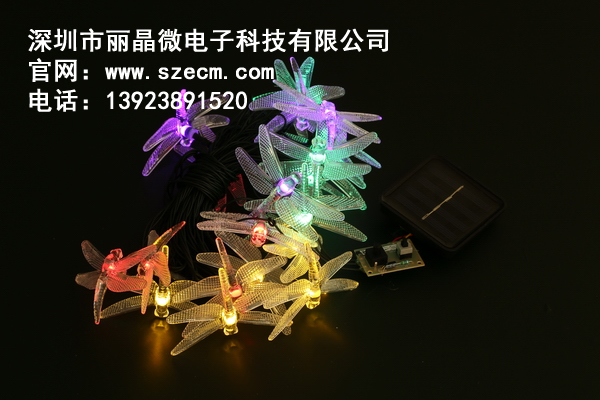 供应铜线灯串IC芯片，LED圣诞灯串驱动IC，跑马式灯串IC-深圳市丽晶微电子