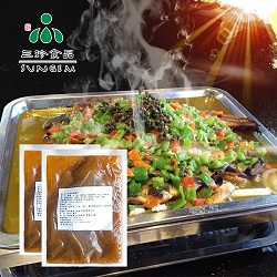 供应安徽三珍食品青花椒味酱汁 烤鱼酱料直销