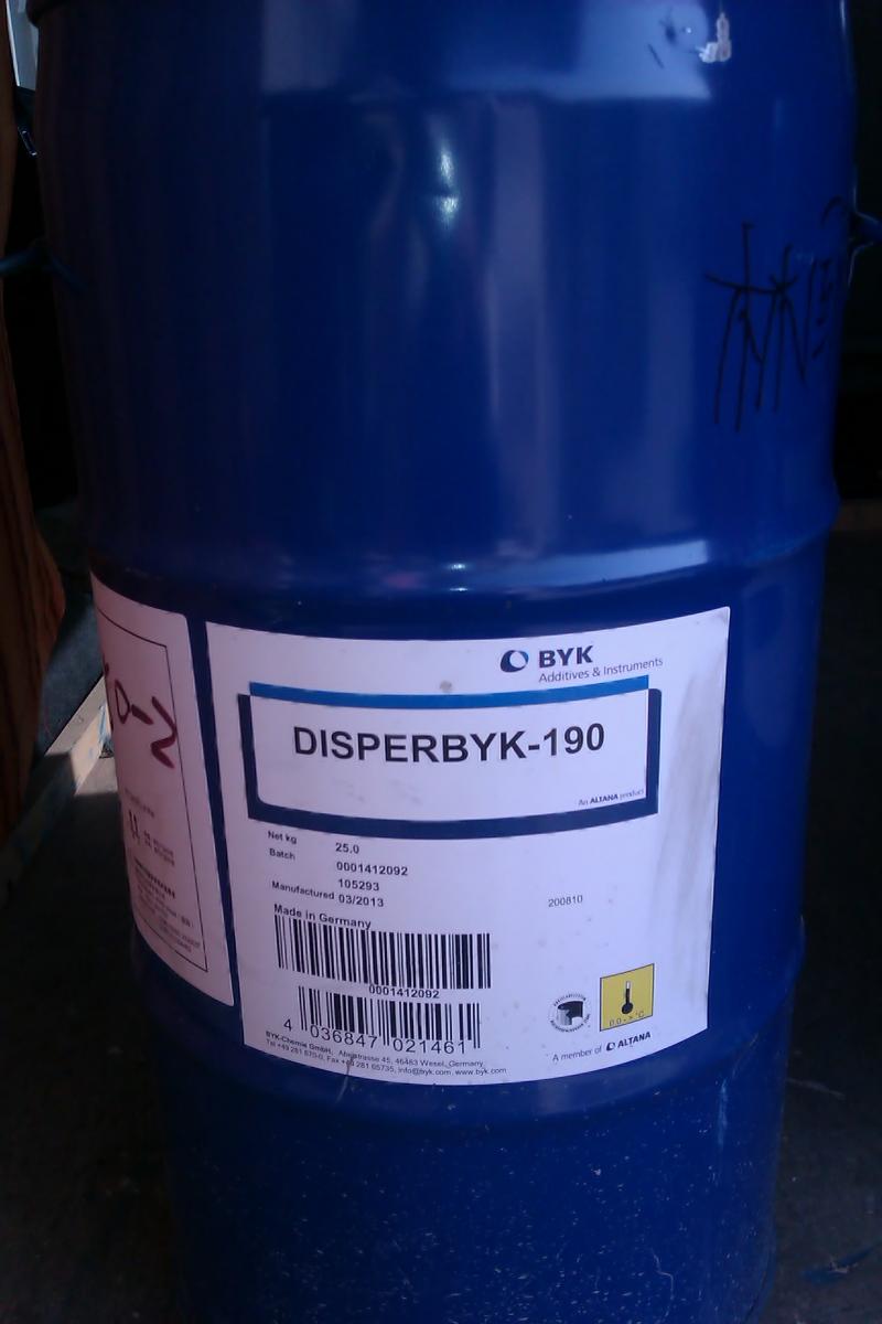 BYK-191水性润湿分散剂，DISPERBYK-190