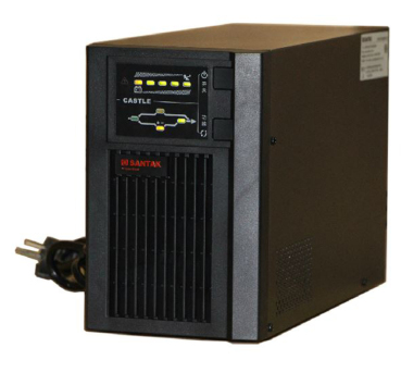 山特C1K城堡UPS电源1KVA在线式负载800W供货