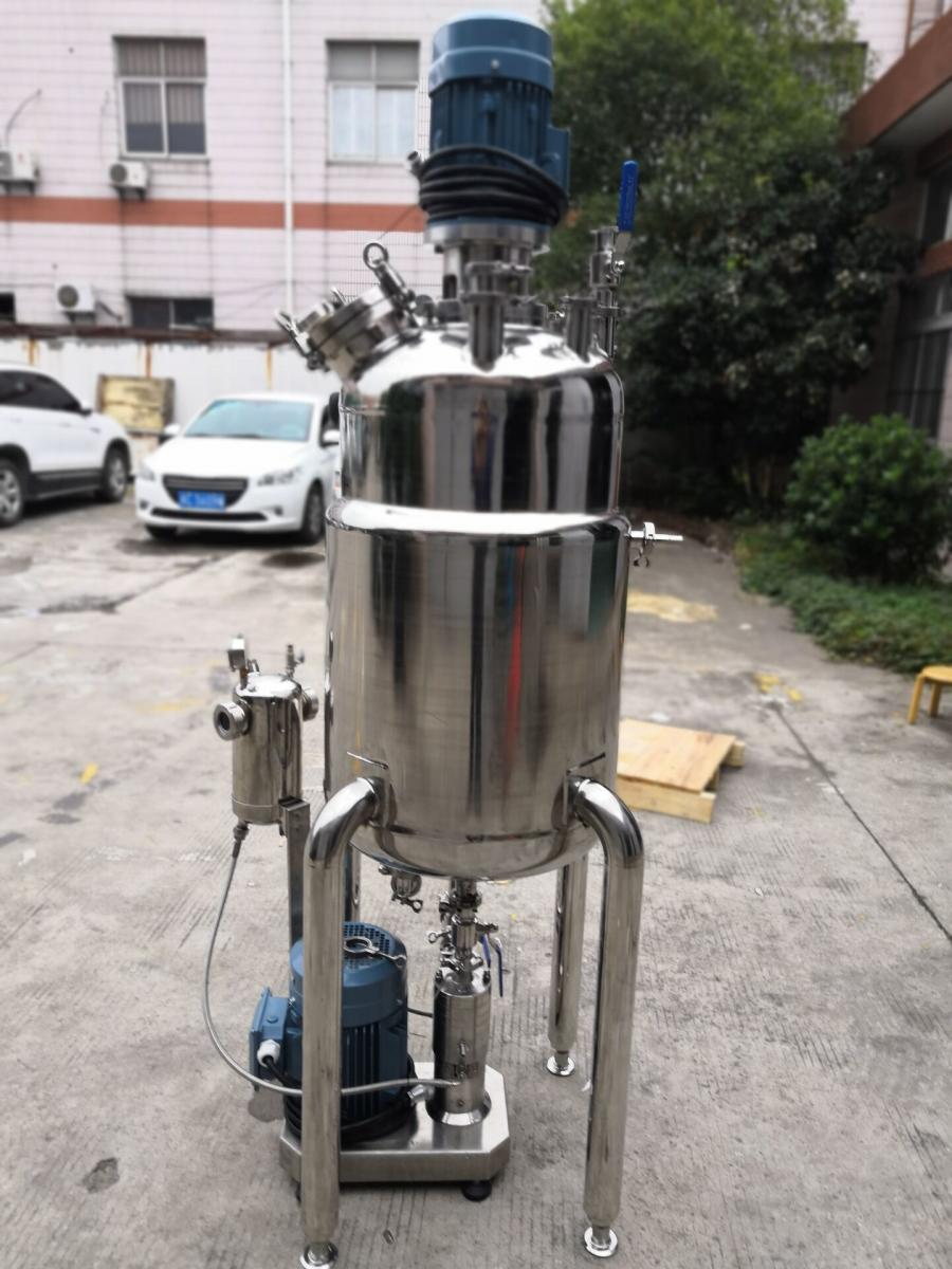 聚乳酸-羟基乙酸共聚物高速乳化机