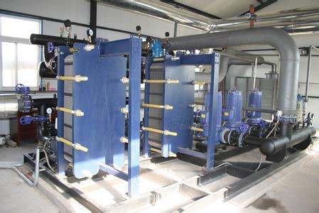 德孚厂家直销温泉水加热专用316L不锈钢板式换热器