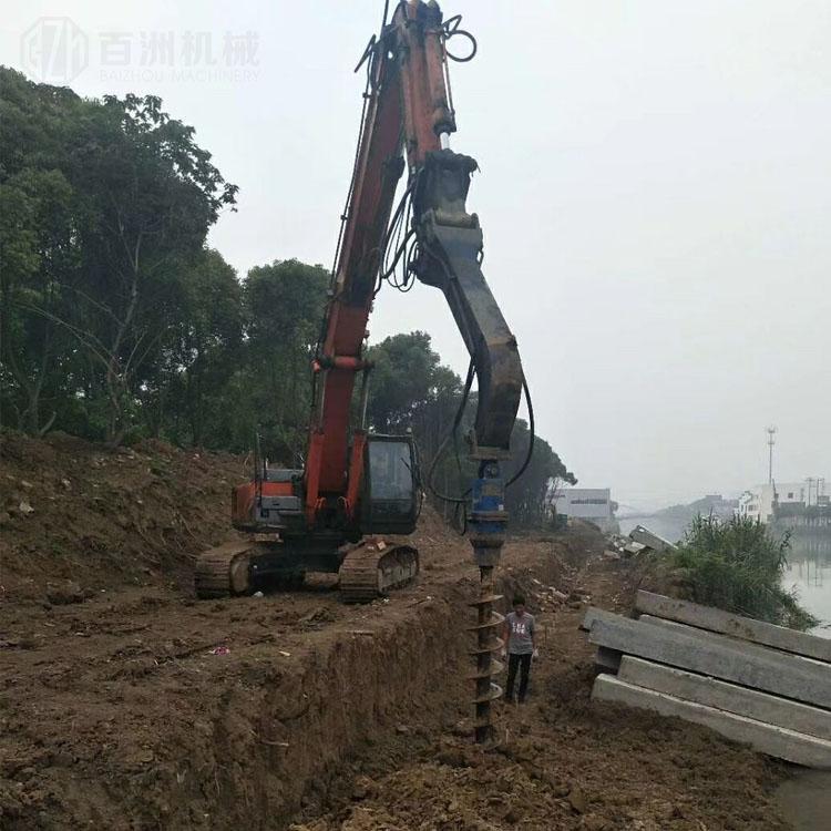 大型液压挖坑机 挖穴冰面打眼地钻机 市政绿化钻坑机