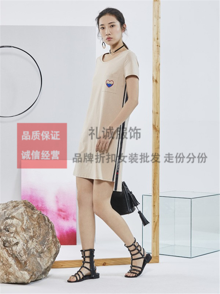 北京燕郊服装尾货批发市场 韩序品牌剪标服装货源