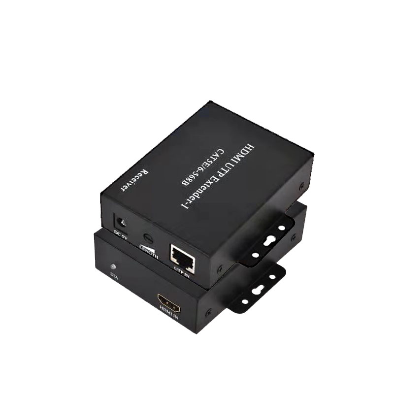 100米KVM网线延长器HDMI转rj45放大器200米网络延长器usb无线键鼠 