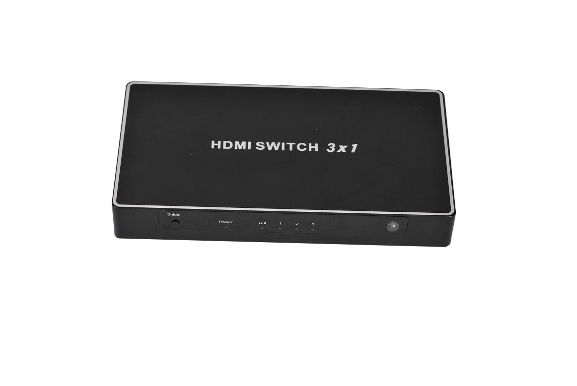 hdmi切换器 3进1出 高清遥控二进三进一出HDMI视频切换器