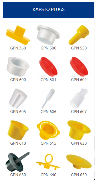 德国kapsto塑料密封件GPN全系列产品-----绿添科技一级经销商