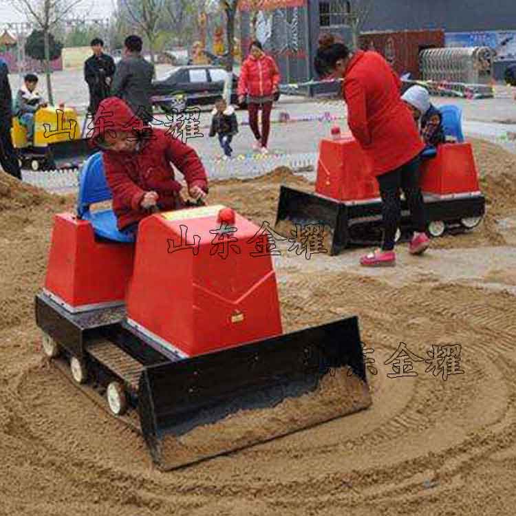 游乐推土机儿童玩的游乐设备 小型电动挖掘机工程机械乐园