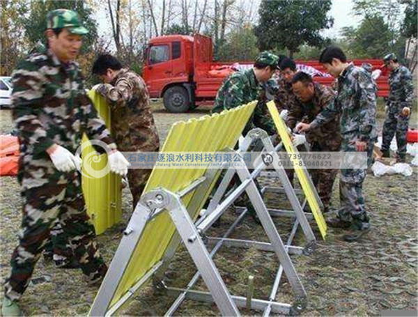 防汛折叠子堤 防汛装配式子堤挡水子堤防洪子堤