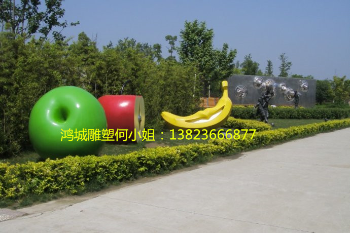 玻璃钢香蕉雕塑种植园区被评为省级农业旅游示范点