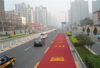 潜江路面改色剂华通实力供ying商湖北gao级道路改色的优选