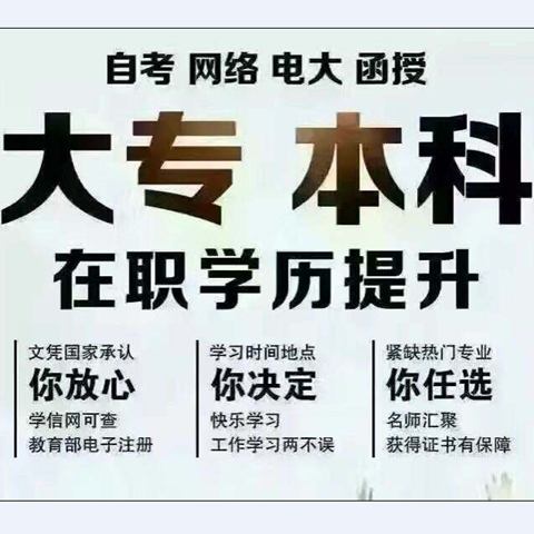 自考 成人高考