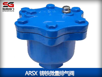 ARSX铸铁微量排气阀-高品质排气阀厂家-上海始高阀门