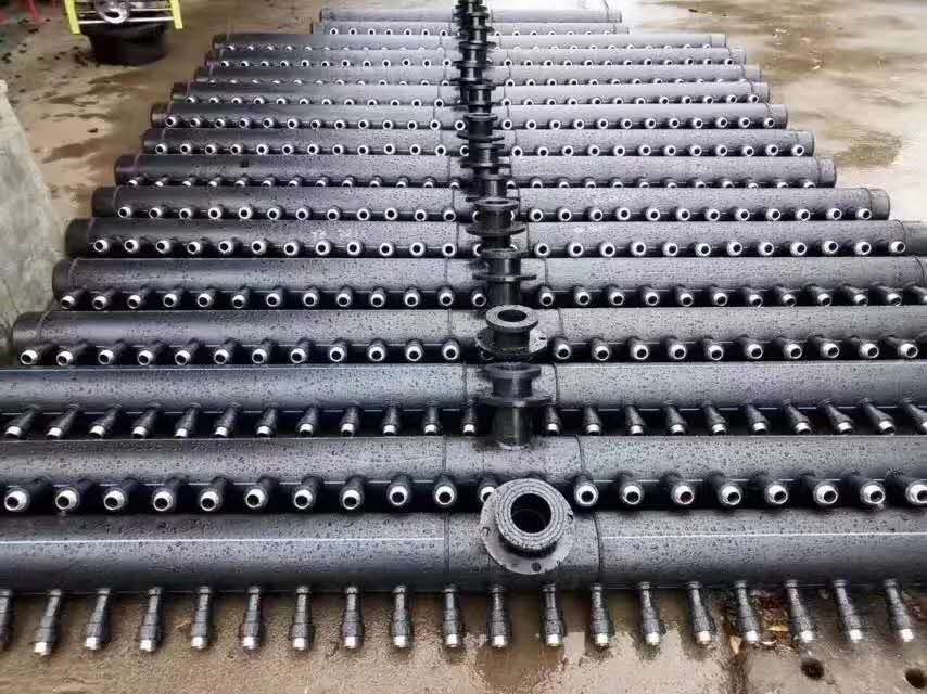 亳州PE地源热泵焊制集分水器管件