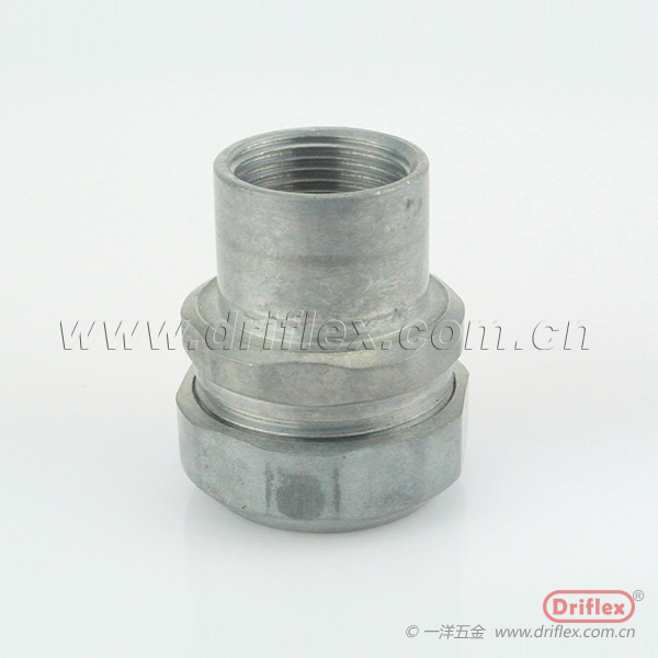 Driflex品牌供应 普利卡管混合连接器 锌铝合金材质