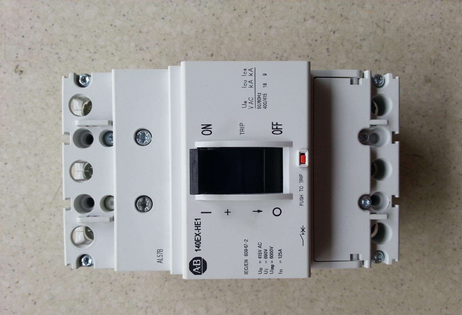 罗克韦尔维AB塑壳断路器140EX-HE1C3-C50
