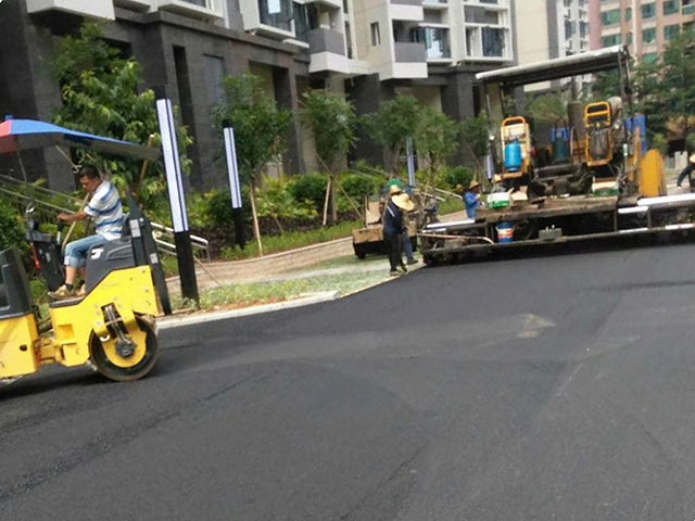 东莞住宅小区道路施工-沥青工程承包厂家