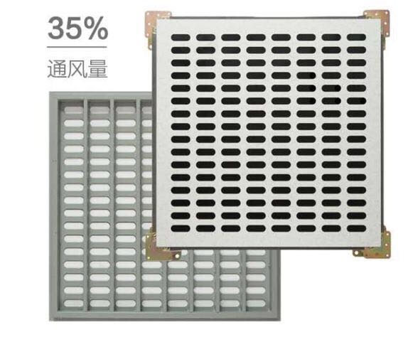 全钢通风地板如何选择-温州美露方管加厚通风地板-高承载大通风率