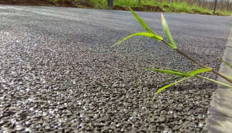 青岛使用透水混凝土之后变这样