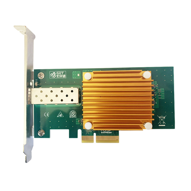 光润通 万兆单口服务器光纤网卡 PCI-E X4  GH1001E-V4.0  不含模块