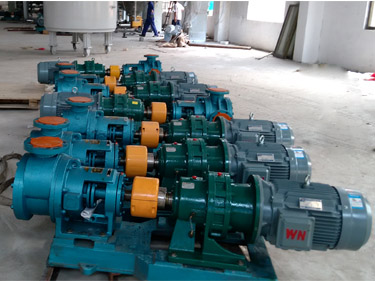 高粘度树脂输送泵NYP110-RU-M104-W1内啮合高粘度泵