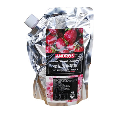 安德鲁樱花风味草莓颗粒果酱