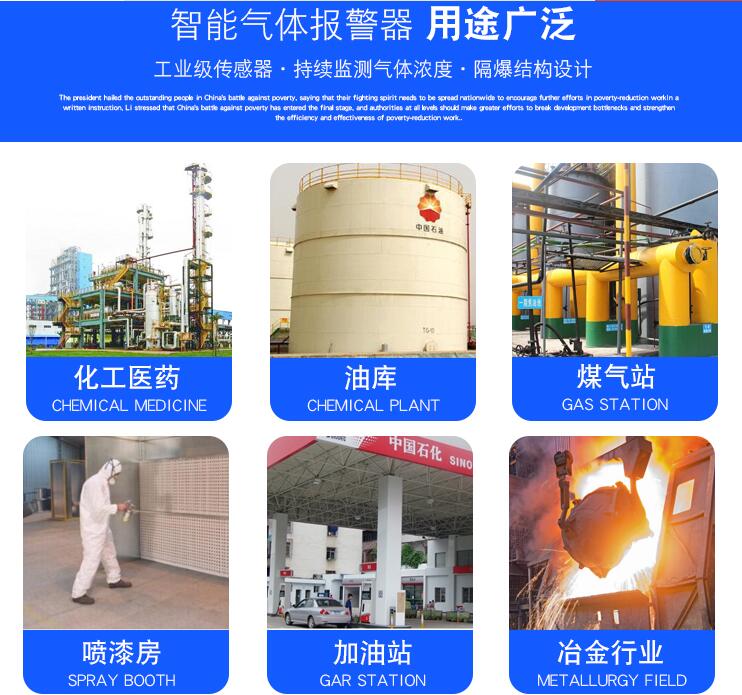 武汉气体报警器,氧气二氧化碳硫化氢气体报警器厂家供应-多安