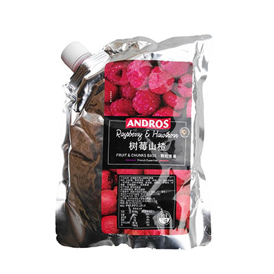 安德鲁树莓山楂颗粒果酱 安德鲁水果颗粒果酱