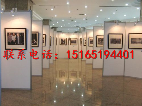 威海画展展板出租，搭建标摊