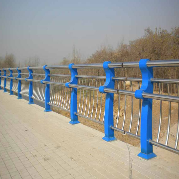 贵州贵阳厂家直销桥梁护栏 景观湖蓝 河道护栏