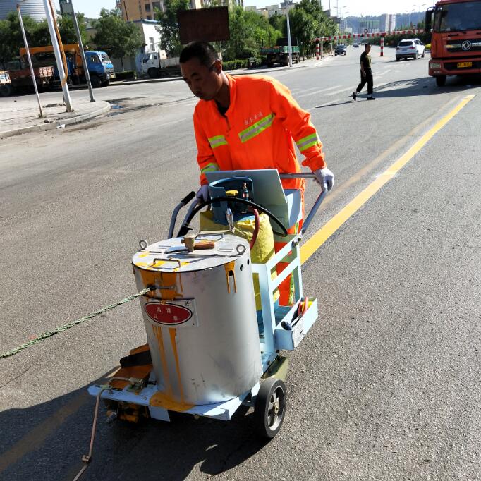 河北标线涂料|道路标线施工|停车位划线