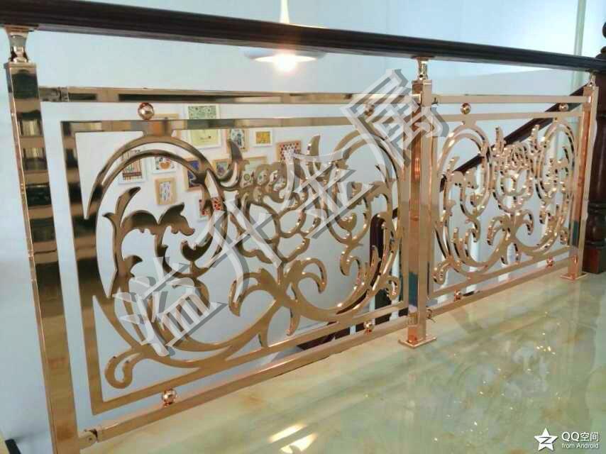 黑龙江艺术之美铝艺楼梯纯手工雕刻制造商