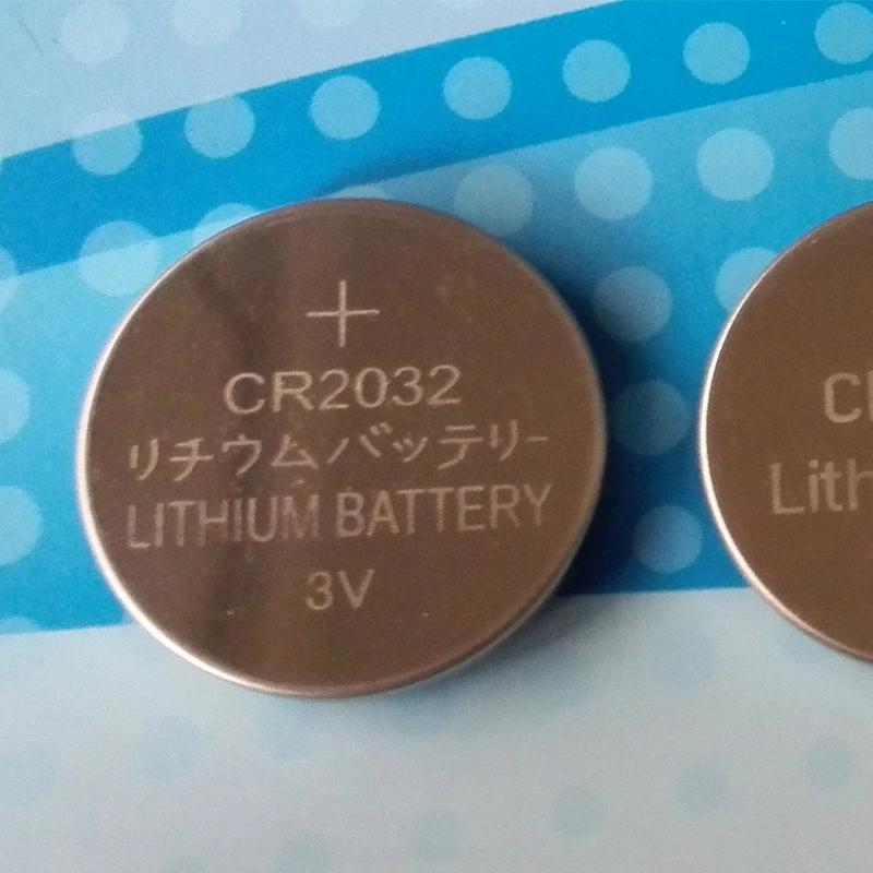 力聚工厂直销CR2032纽扣电池 锂锰扣式腊烛铜线灯电池