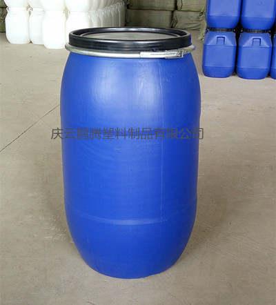 200升铁箍桶耐腐蚀耐酸碱200L大口化工桶
