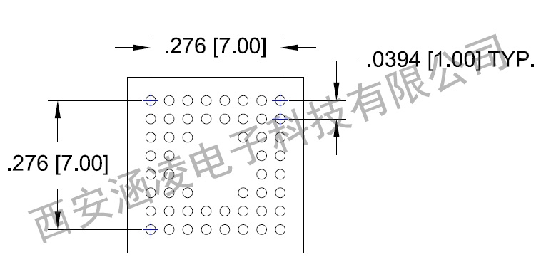 ON Semiconductor芯片MT9V024插座ANDON插座12-08-02-052-347