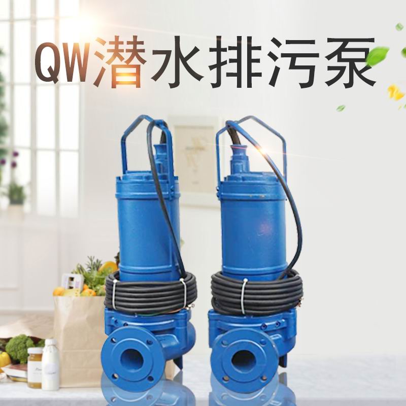 50QW25-10-1.5KW手提电动式潜水排污泵