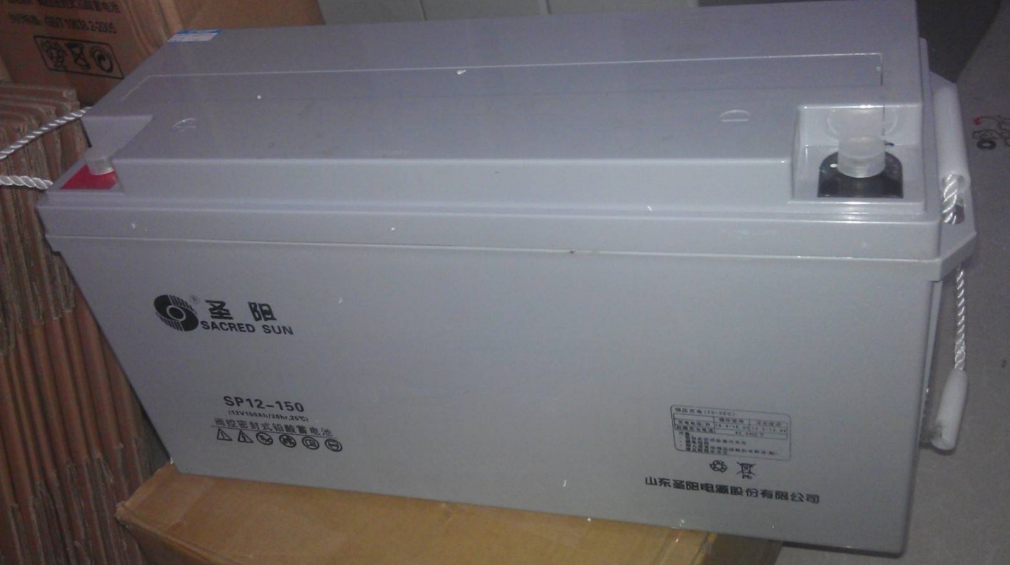 圣阳蓄电池FTA12-100狭长前置端子